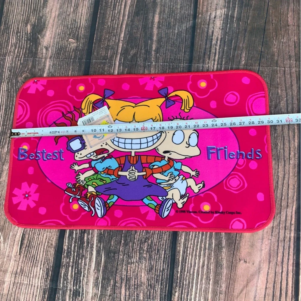 1998 Rugrats Bath Rug Mat Viacom 90’s 18x30
